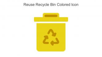 Reuse Recycle Bin Colored Icon In Powerpoint Pptx Png And Editable Eps Format
