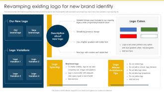 Revamping Existing Logo For New Brand Identity Rebranding Retaining Brand