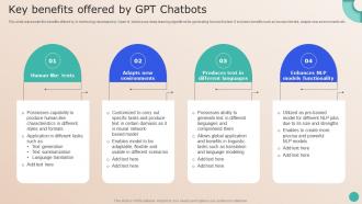 Revamping Future Of GPT Based Key Benefits Offered By GPT Chatbots ChatGPT SS V