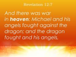 Revelation 12 7 and there was war in heaven powerpoint church sermon