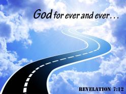 Revelation 7 12 god for ever and ever powerpoint church sermon