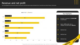 Revenue And Net Profit Security Services Business Profile Ppt Diagrams