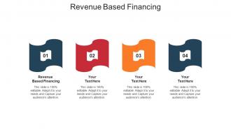 Revenue based financing ppt powerpoint presentation model outline cpb