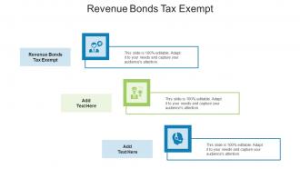 Revenue Bonds Tax Exempt Ppt Powerpoint Presentation Model Graphics Download Cpb