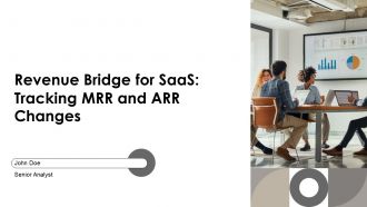 Revenue Bridge For Saas Tracking MRR And ARR Changes PPT Example AT