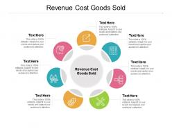 Revenue cost goods sold ppt powerpoint presentation model visuals cpb