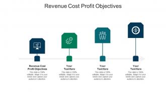Revenue cost profit objectives ppt powerpoint presentation model design inspiration cpb