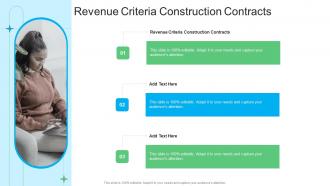 Revenue Criteria Construction Contracts In Powerpoint And Google Slides Cpb