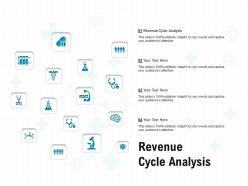 Revenue cycle analysis ppt powerpoint presentation portfolio professional