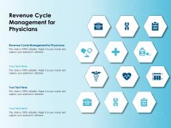 Revenue cycle management for physicians ppt powerpoint presentation professional guide