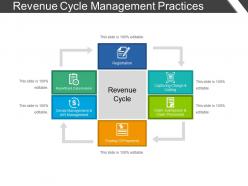 Revenue cycle management practices ppt sample download
