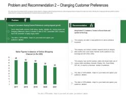 Revenue decline of carbonated drink company ppt deck problem and recommendation