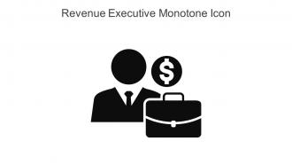 Revenue Executive Monotone Icon In Powerpoint Pptx Png And Editable Eps Format