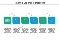 Revenue expense forecasting ppt powerpoint presentation topics cpb