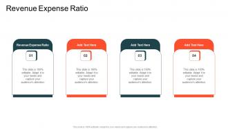 Revenue Expense Ratio In Powerpoint And Google Slides Cpb