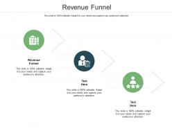 Revenue funnel ppt powerpoint presentation layouts guide cpb