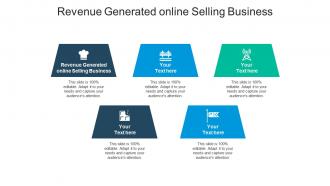 Revenue generated online selling business ppt powerpoint presentation inspiration portrait cpb