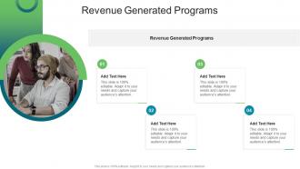 Revenue Generated Programs In Powerpoint And Google Slides Cpb