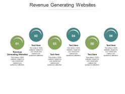 Revenue generating websites ppt powerpoint presentation introduction cpb