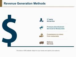 Revenue Generation Methods Ppt Sample Download