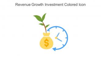 Revenue Growth Investment Colored Icon In Powerpoint Pptx Png And Editable Eps Format