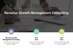 Revenue growth management consulting ppt powerpoint presentation slide cpb