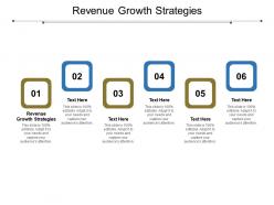 Revenue growth strategies ppt powerpoint presentation outline objects cpb