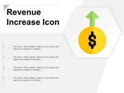 Revenue increase icon