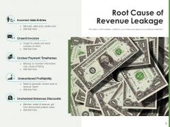 Revenue Leakage Business Information Measure Assurance Process Management