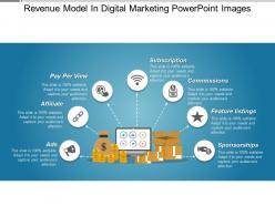 Revenue model in digital marketing powerpoint images