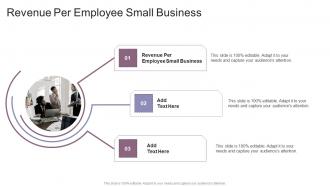 Revenue Per Employee Small Business In Powerpoint And Google Slides Cpb