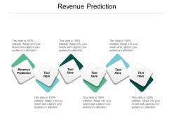 Revenue prediction ppt powerpoint presentation ideas designs download cpb