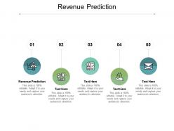 Revenue prediction ppt powerpoint presentation inspiration show cpb