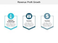 Revenue profit growth ppt powerpoint presentation icon format ideas cpb