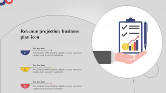 Revenue Projection Business Plan Icon