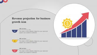Revenue Projection For Business Growth Icon