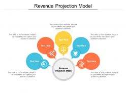 Revenue projection model ppt powerpoint presentation file brochure cpb