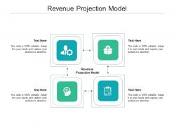 Revenue projection model ppt powerpoint presentation infographics elements cpb