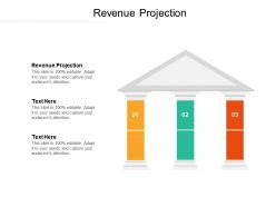 Revenue projection ppt powerpoint presentation model files cpb