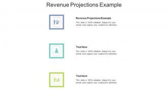 Revenue projections example ppt powerpoint presentation styles icon cpb