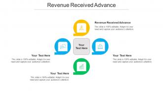 Revenue Received Advance Ppt Powerpoint Presentation Infographics Show Cpb