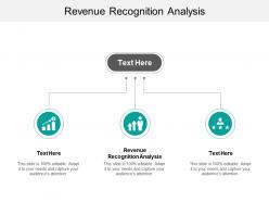 Revenue recognition analysis ppt powerpoint presentation show deck cpb