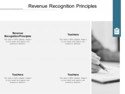 Revenue recognition principles ppt powerpoint presentation file formats cpb