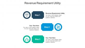 Revenue requirement utility ppt powerpoint presentation show design templates cpb