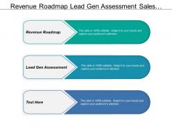 Revenue roadmap lead gen assessment sales management opportunity