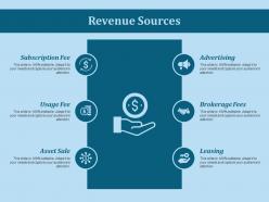 Revenue sources ppt slides show