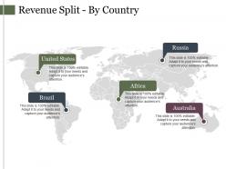 Revenue Split By Country Ppt Inspiration