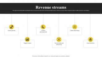 Revenue Streams International Tech Company Fundraising Pitch Deck