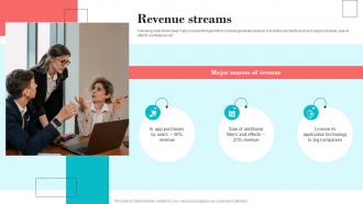 Revenue Streams VideoSelfie Formerly Unda Investor Funding Elevator Pitch Deck
