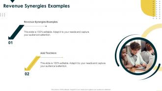 Revenue Synergies Examples In Powerpoint And Google Slides Cpb